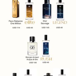 Fragrances Inspired By Many 