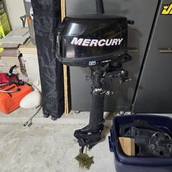 6hp Mercury 4 Stroke Outboard Tiller