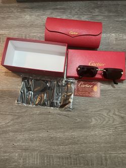 Cartier Sunglasses (best Offer Takes Them)