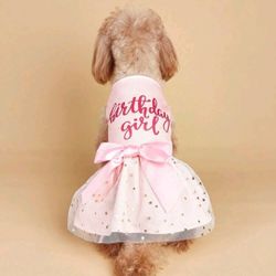 New Dog Birthday Dress 