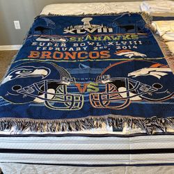 2 Seattle Seahawks Decorative Throws
