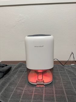 Mini dehumidifier with lights
