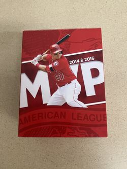 Trout MVP Bobblehead Angels Baseball