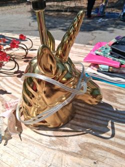 Small unicorn lamp