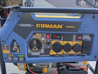 Generator Firman T07571 Tri Fuel
