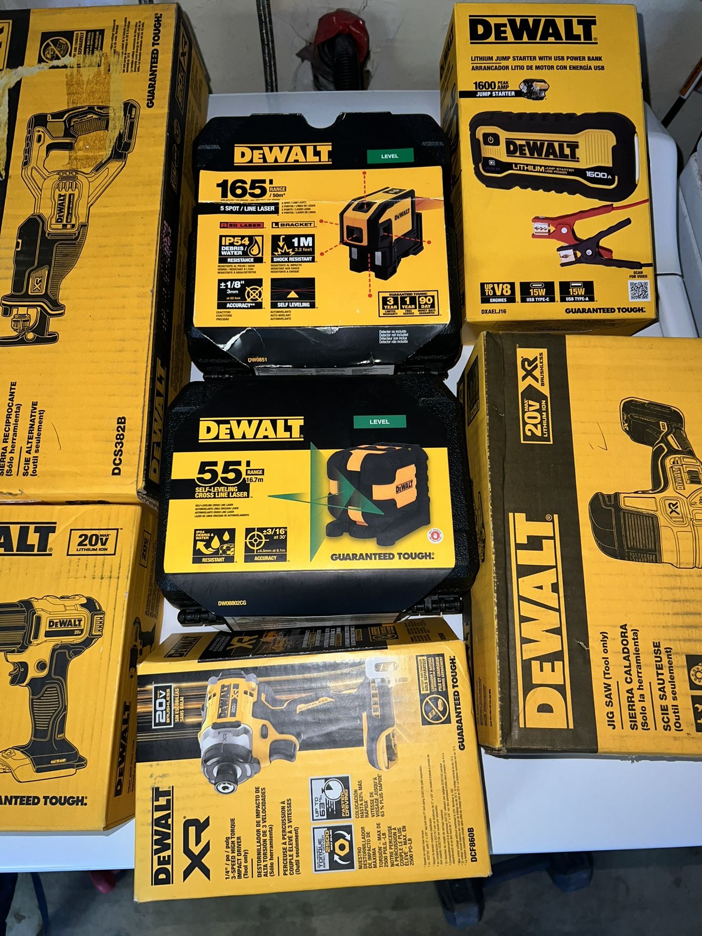 Dewalt Tools All Brand New