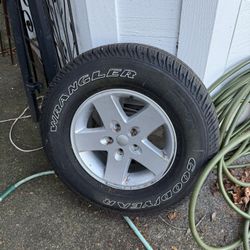 Spare Weel & Tire for 2017 Jeep Wrangler