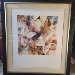 Jane Belllows Flamboyant II Signed Limited Edition Print 