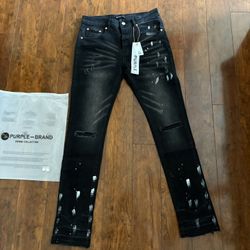 P001 Purple Jeans