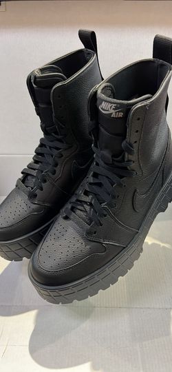 NIKE AIR JORDAN 1 HIGH BROOKLYN “TRIPLE BLACK”