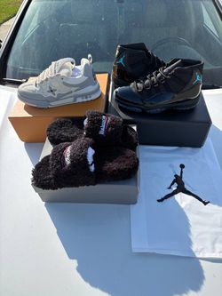 LV Skates/Gamma 11'a/ Blaenciaga Slides