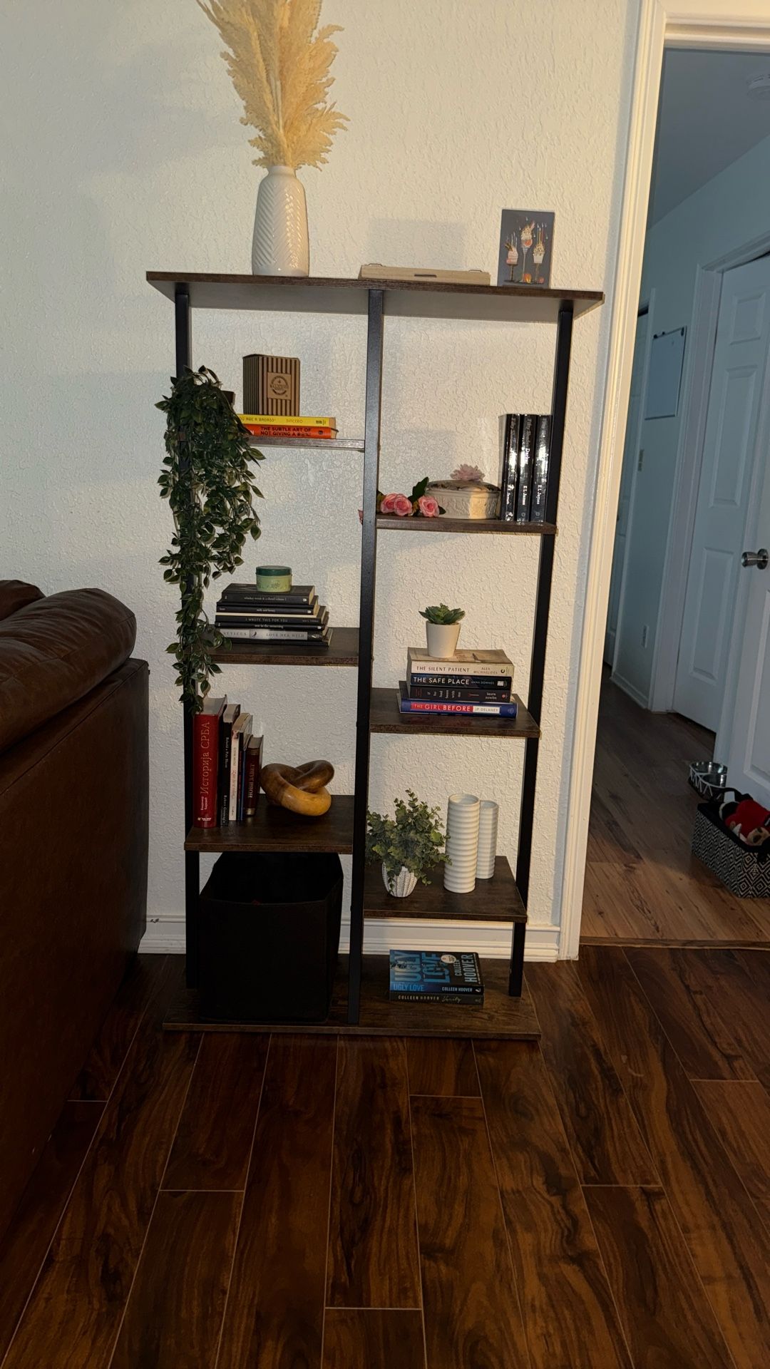 BROWN SHELF