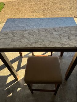Table and chairs