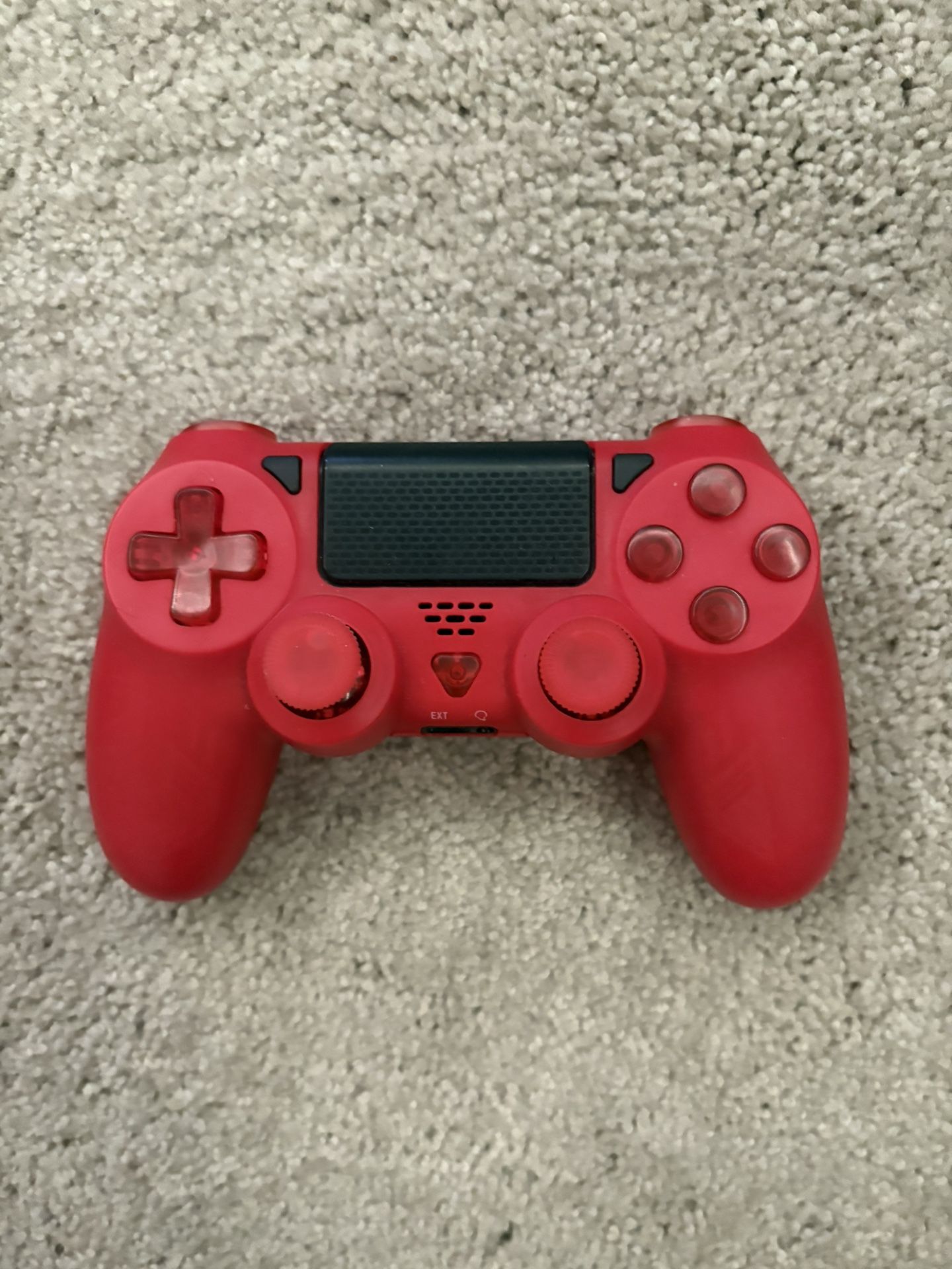 RED PS4 CONTROLLER