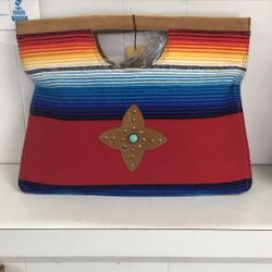 Serape Print Bag by Tasha Polizzi  💵  💳  💵  Cash & Card Accepted