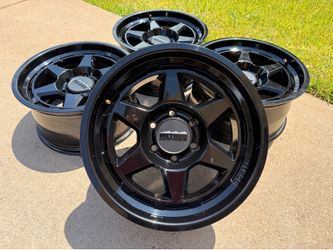 18x9 Method BeadGrip Wheels Rims 6x5.5 Toyota Chevy RAM GMC  Black Gloss