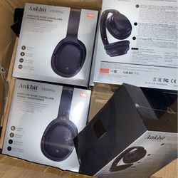 Ankbit Wireless noise canceling stereo headphones E600Pro