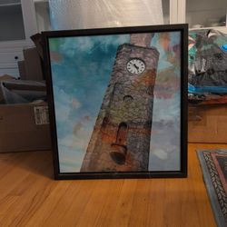 Custom Daytona Clocktower Framed Art