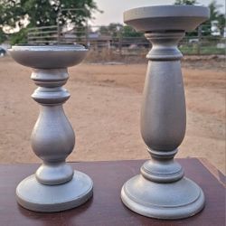 ***Four Cute Candle Holders