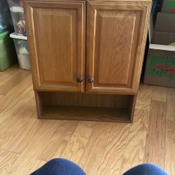 Oak Cabinet 