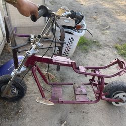 Mini Bike Frame W/Engine