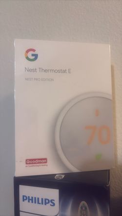 Google Nest Thermostat E Nest Pro Edition
