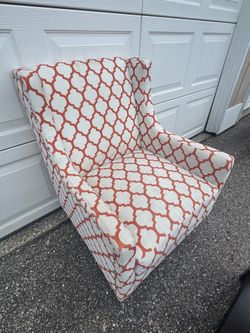Patterned Armchair