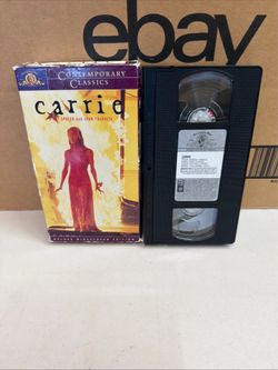 Carrie (VHS) Sissy SpaceX And John Travolta Deluxe Widescreen Edition