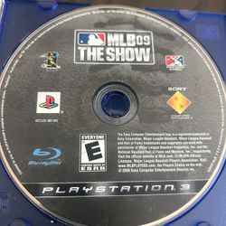 MLB 09: The Show (PlayStation 3 PS3) 