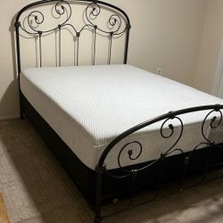 Queen Iron Bed Frame