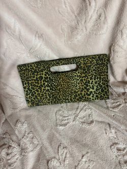 Cheetah Clutch Purse