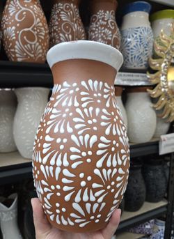 💥 Talavera Flower Vase 💐 🤍🤎