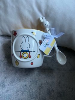 Miffy mug with spoon