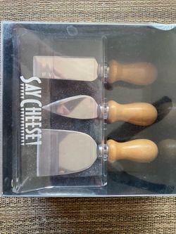 Metalla Stainless Steel Cheese Knives