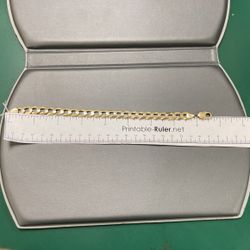 14k Gold Bracelet 20.1g  8.5”