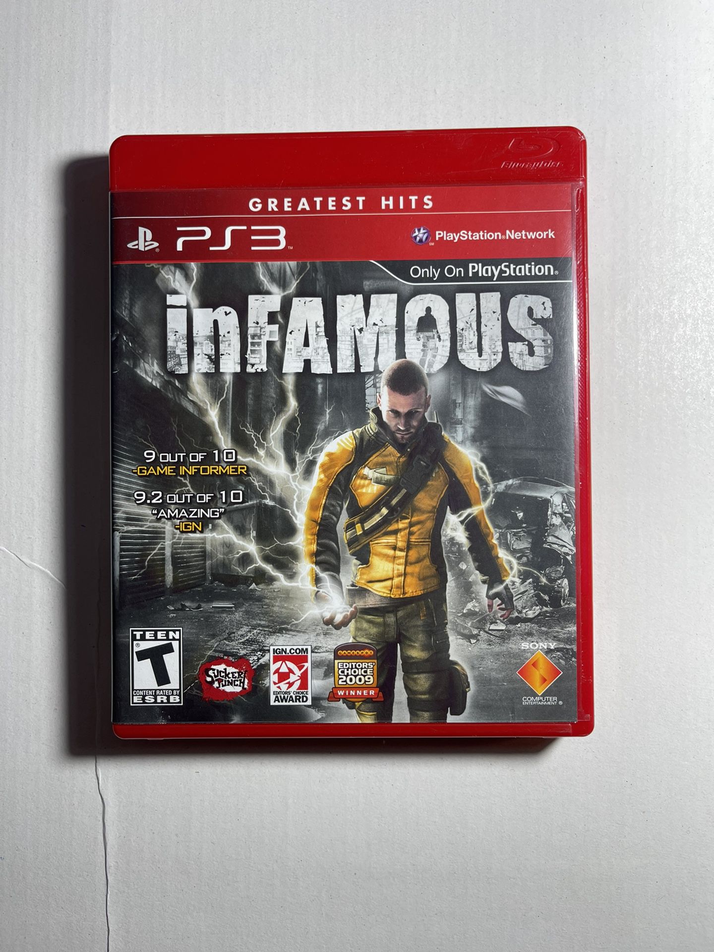 Infamous PlayStation 3 Video Game 