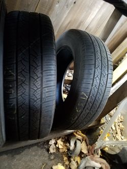 225 65 17 (2) used tires free install