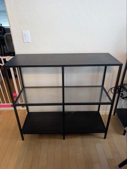 2 Ikea Vittsjö Glass Shelf Like New