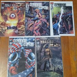 Rising Stars Comic Book 5 Lot Issues 7 8 9 Ten And 3 