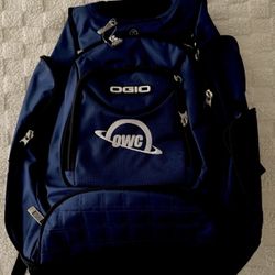 OGIO OmniTrax Metro Backpack Audio Pocket Built In Blue