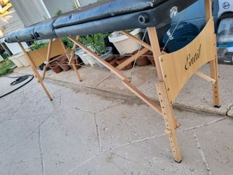 Massage table