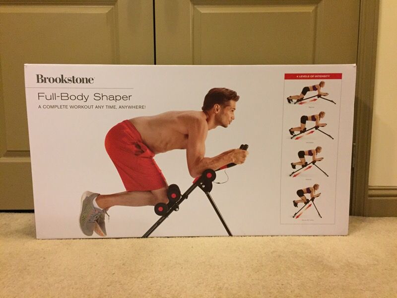 Brookstone Full Body Shaper Exercise Machine for Sale in