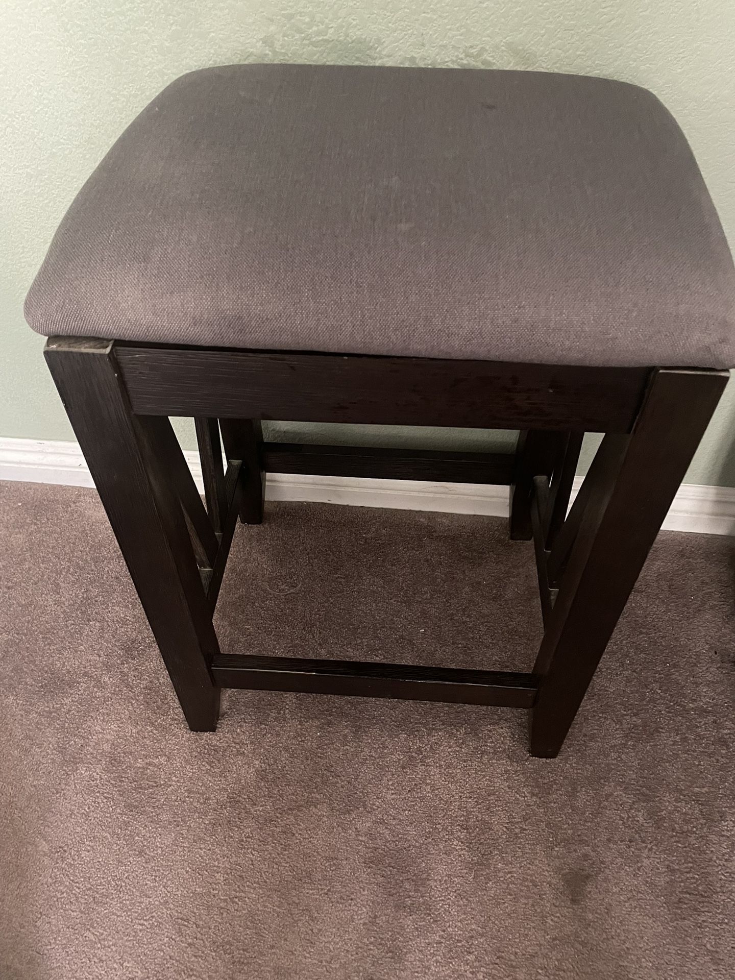 Furniture Bella Solid Wood Counter Stools