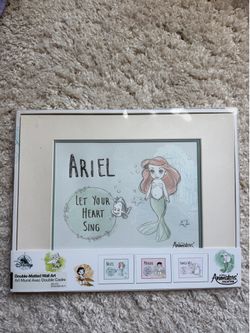 Disneys Animator Collection Frame Print Ariel
