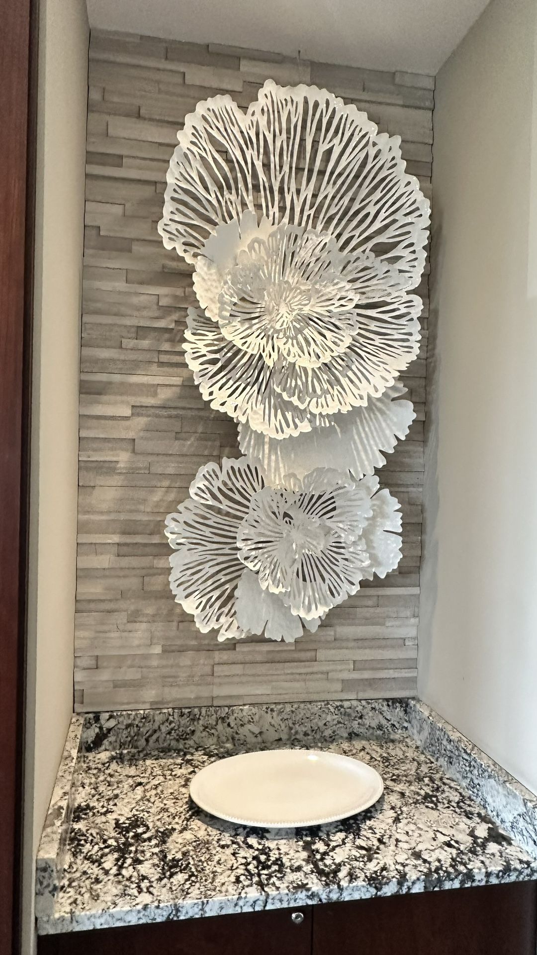 Metal Flower Wall Art