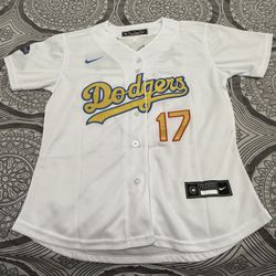 Ohtani Women’s Dodgers Jersey Gold Vapor Premiere 