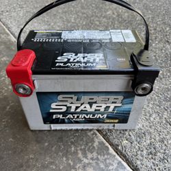 Side Post Car Battery Size 78 Super Start Platinum AGM