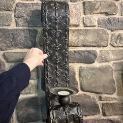 Set Of Two Wall Candle Holders 