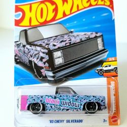 Hot Wheels '83 Chevy Silverado - Black Widow 