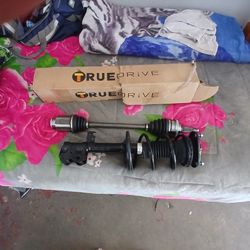 2004 To 2009 Front Axle And Shock With Spring Driver Side For A 2004 Thru 2009 Toyota Prius